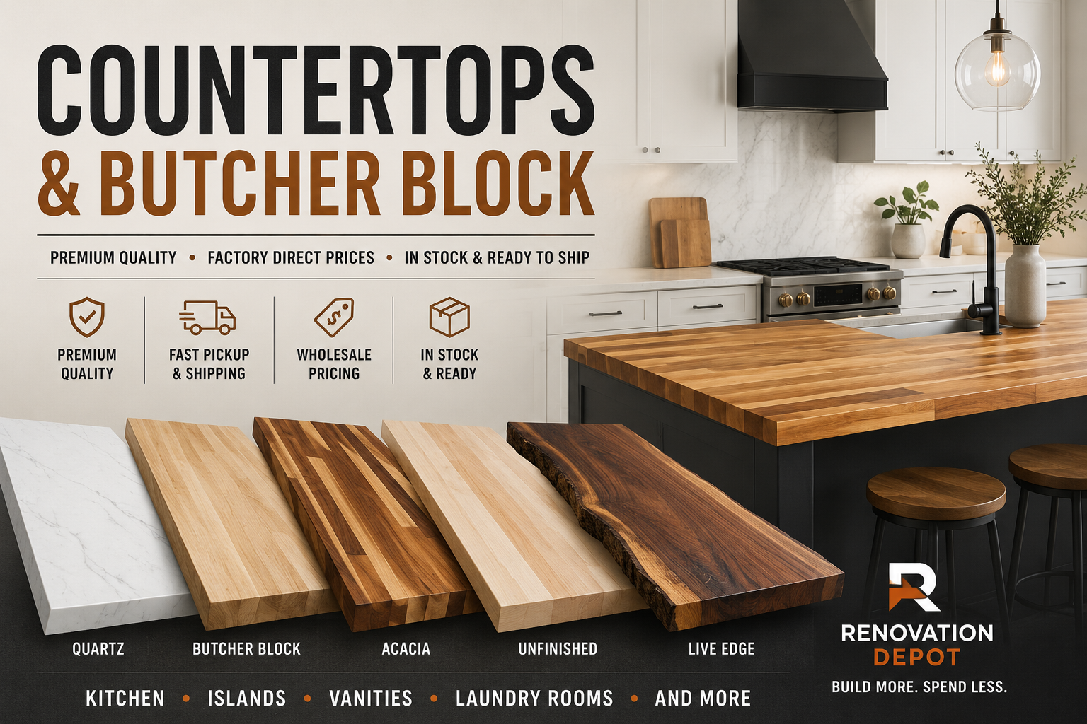Countertops & Butcher Block
