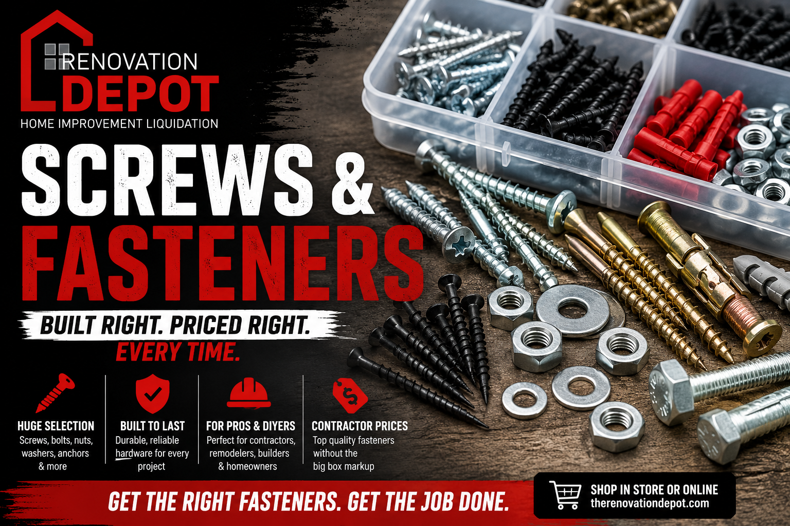 Screws and Fasteners