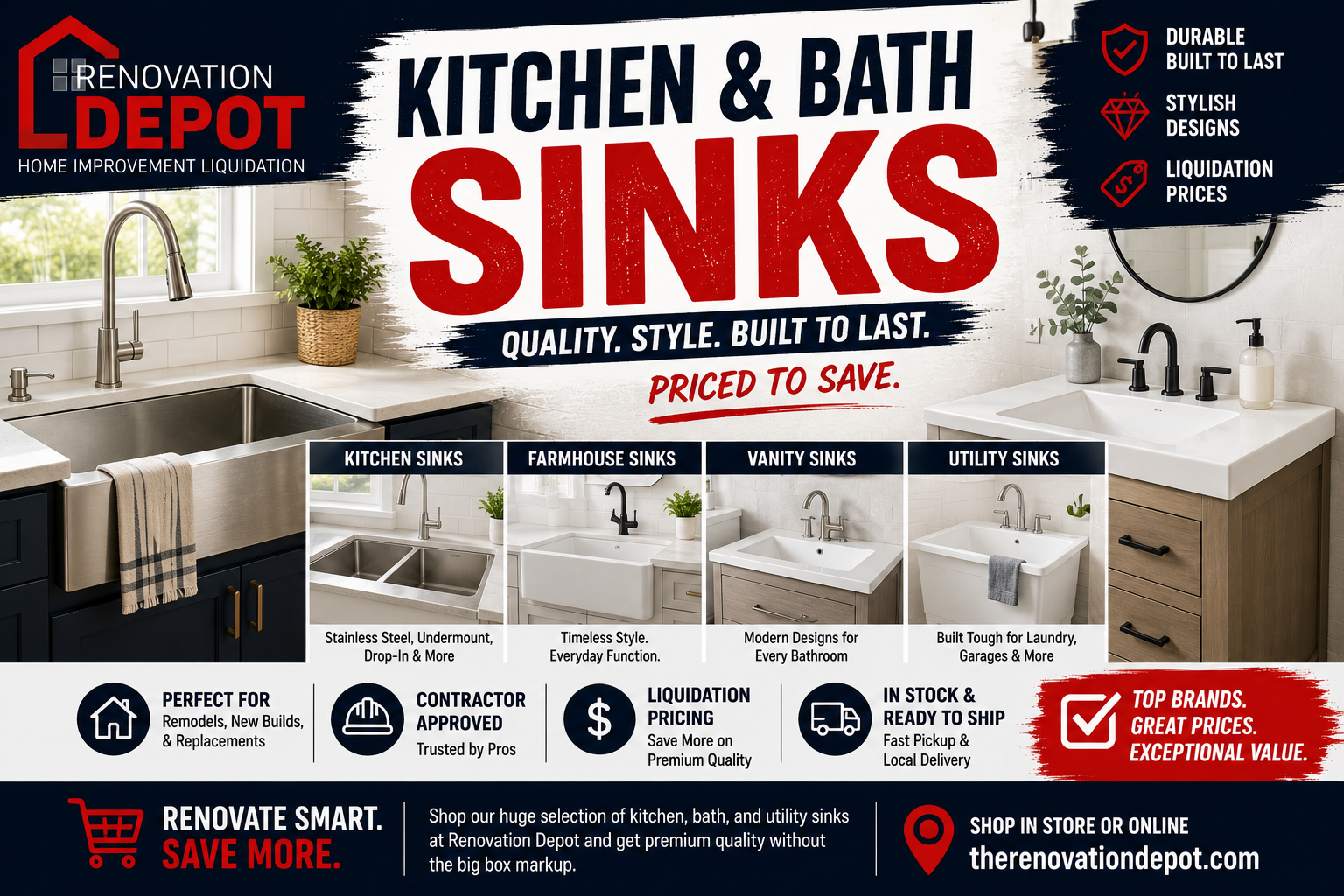 Kitchen & Bath Sinks