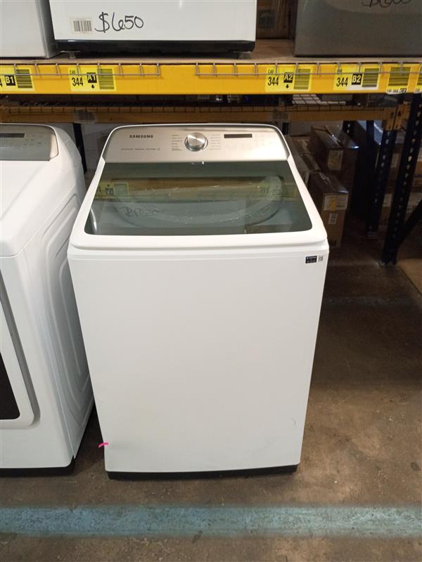 5.2 cu. ft. High-Efficiency Large Capacity Smart Top Load Washer in White with Impeller and Super Speed Wash