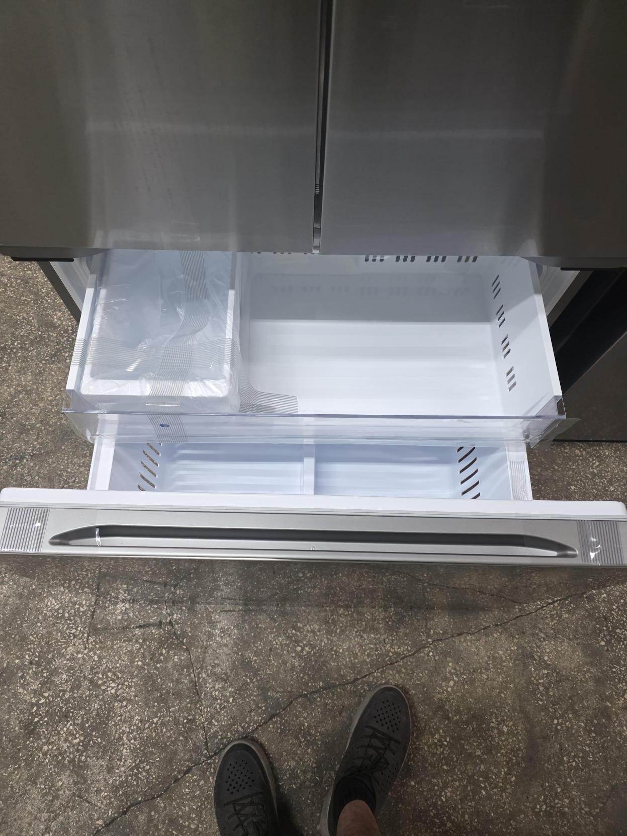 LG 25 cu. ft. Counter-Depth MAX™ with Zero Clearance™ 3-Door French Door Refrigerator with Thin Door Design - Stainless