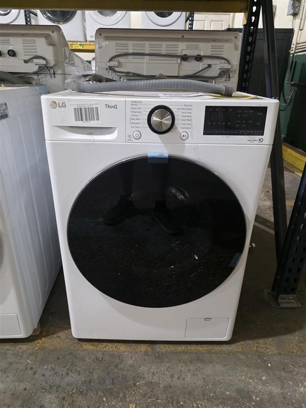 LG 2.4 cu. ft. Smart Compact Front Load Washer (White)