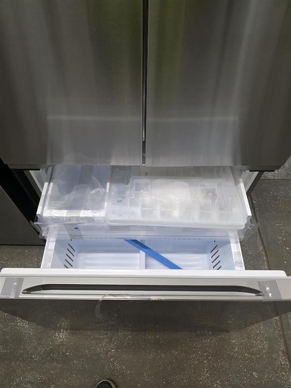 LG 25 cu. ft. Counter-Depth MAX™ with Zero Clearance™ 3-Door French Door Refrigerator with Thin Door Design - Stainless