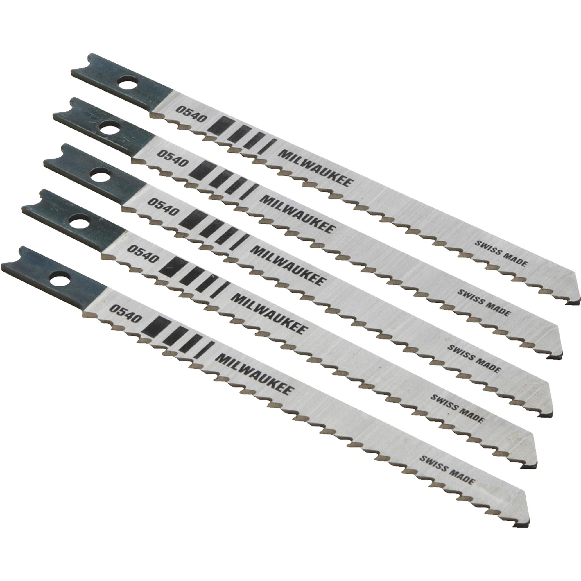Milwaukee 4" 10TPI Jig Saw Blades, Pack of 1