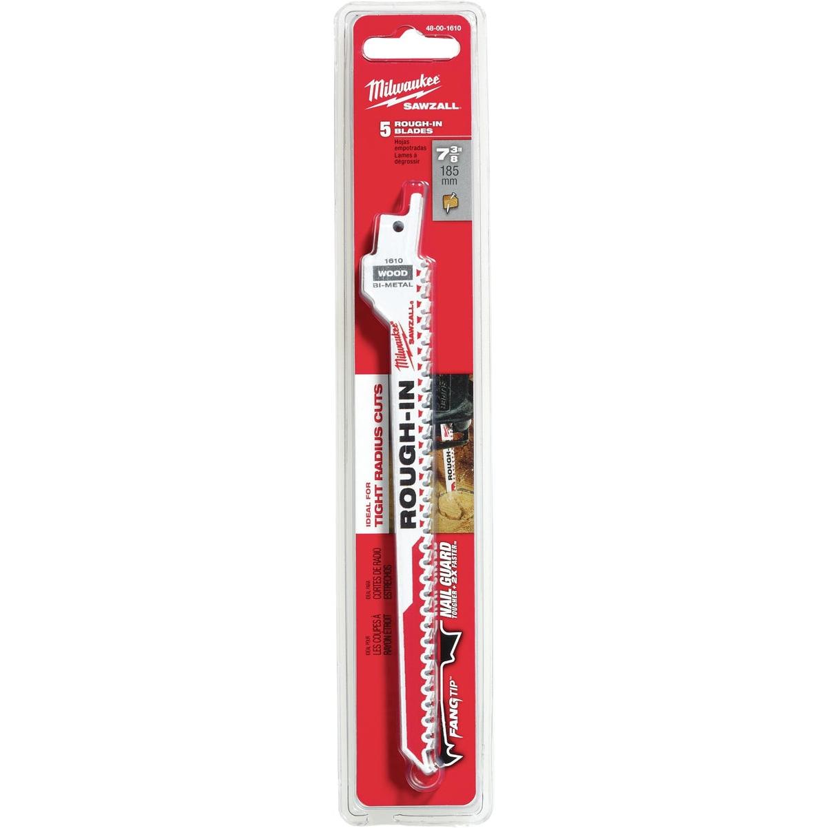 Milwaukee SAWZALL Blades for Boats, 5 Pack