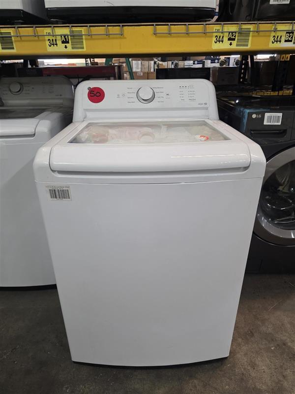 LG 4.1 cu. ft. Top Load Washer (White)