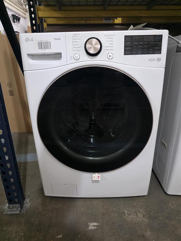 LG 4.5 cu. ft. Ultra Large Capacity Front Load Washer - White