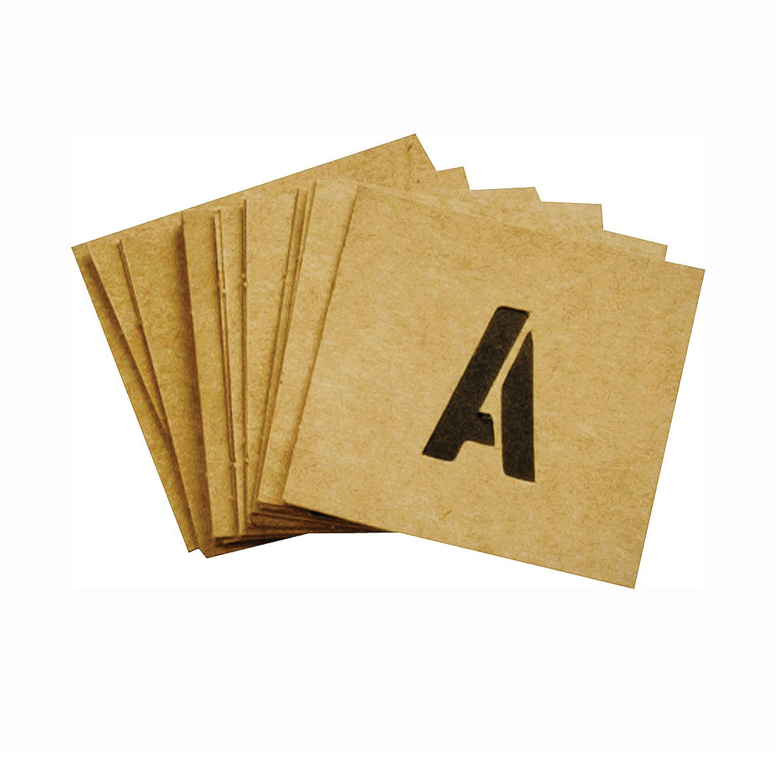 HY-KO 36 Piece 3" Paperboard Stencils Reusable