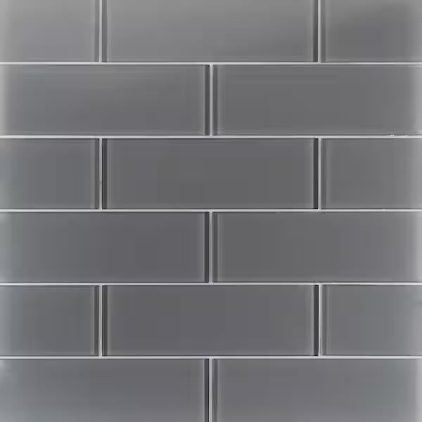 Grey Mist Flat Glass Back Splash