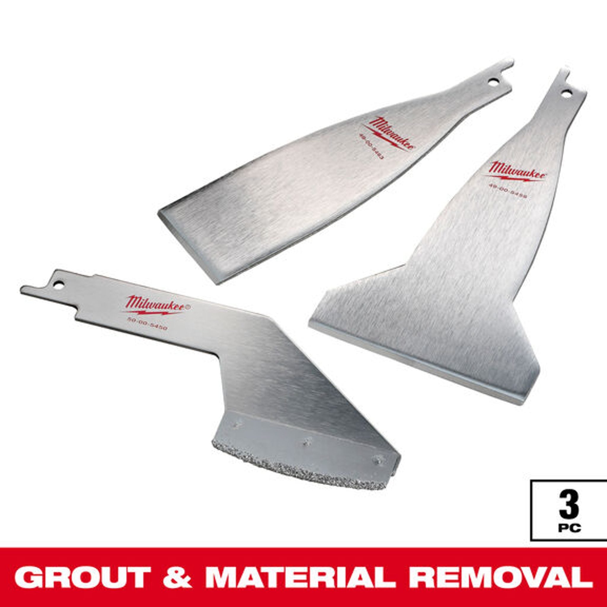 Milwaukee SAWZALL Blade Set 3-Piece for Boats