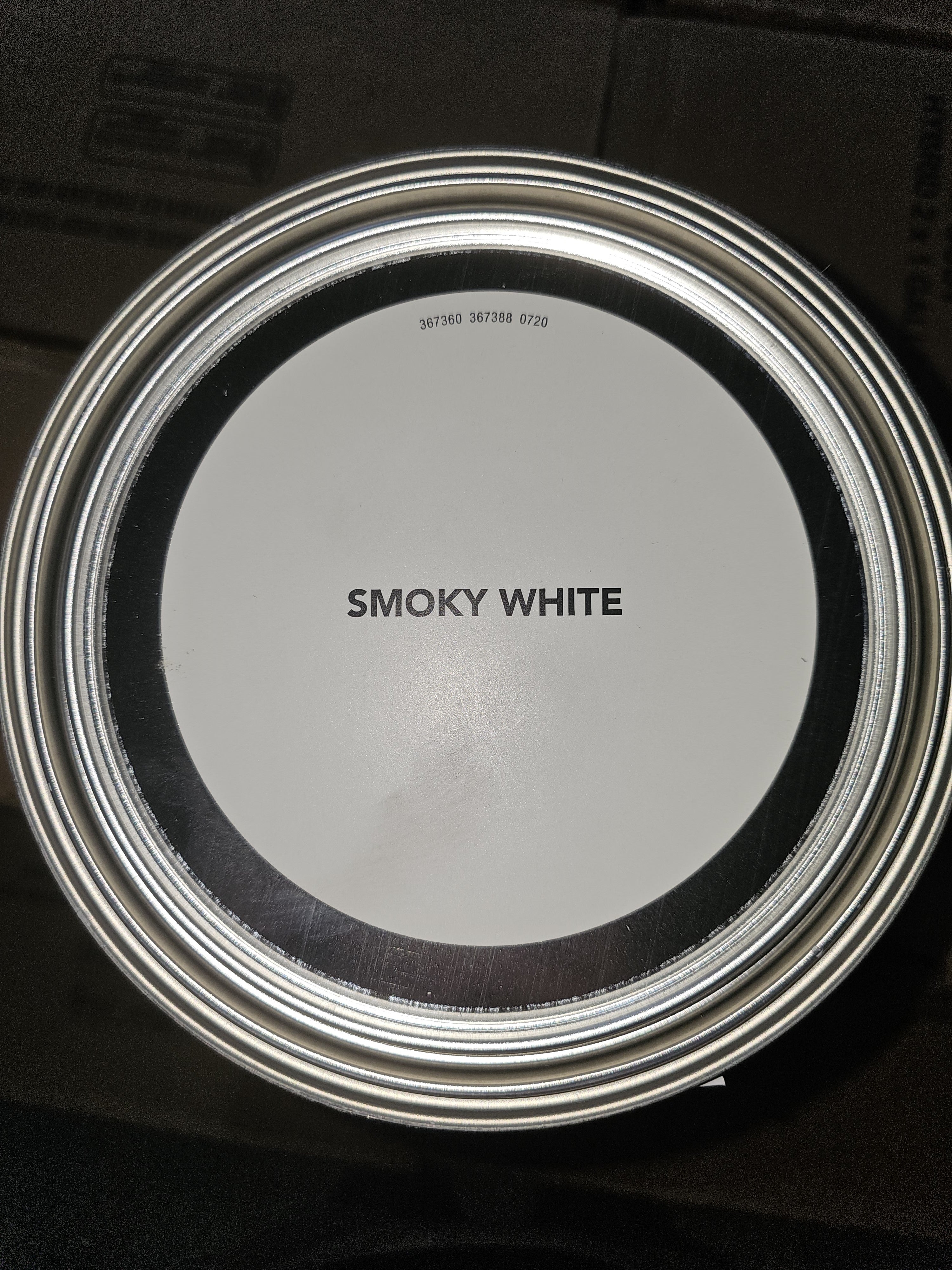 Smokey White Interior Flat Paint