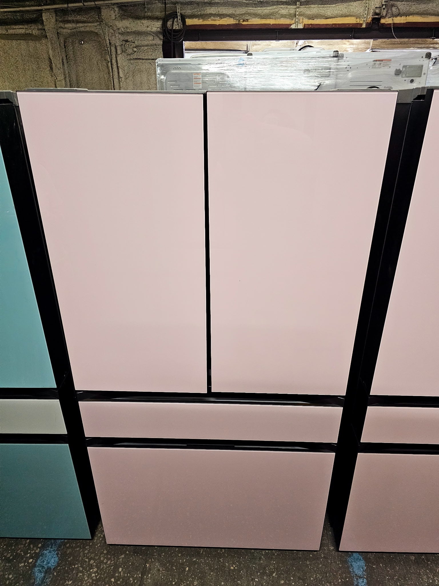 Samsung BESPOKE 23 cu. ft. 4-Door Counter Depth Pink