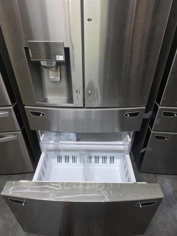 LG 29.5 Cu. Ft. 4-Door French Door-in-Door Smart Refrigerator with Craft Ice Stainless Steel