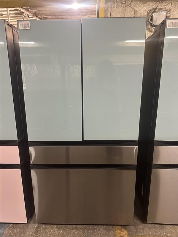 *CLEARANCE* Samsung BESPOKE 29 cu. ft. 4-Door Blue & Stainless Steel