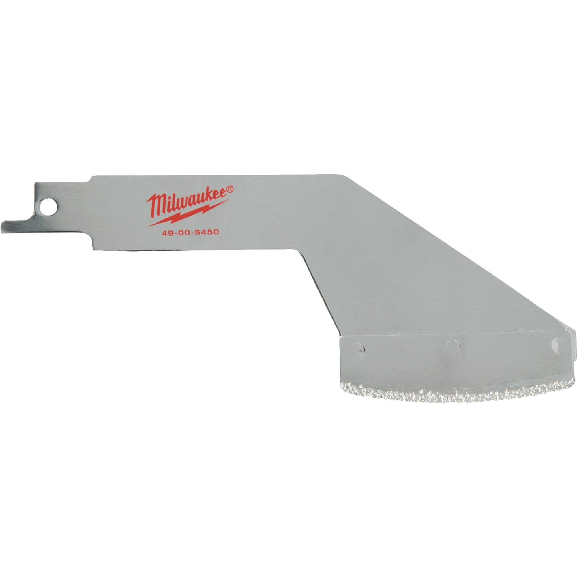 MILWAUKEE TOOL HACKZALL 5 in. Carbide Grit Grout Tool, Pack of 1