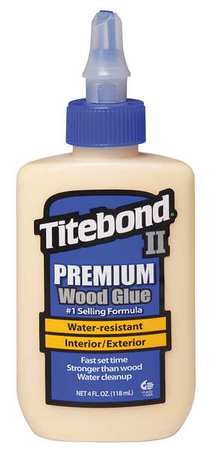 Titebond II Premium Wood Glue, 4 Oz, 8 Oz