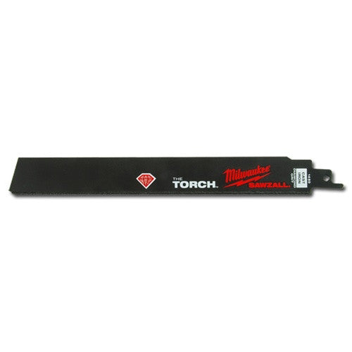 Milwaukee 9" Diamond Grit Torch SAWZALL Blade 0.5"
