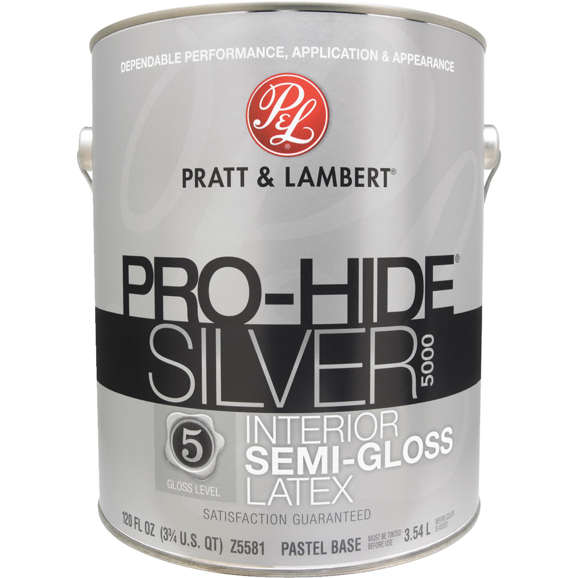 PRO-HIDE SILVER 5000 Interior Paint Semi-Gloss 1 Gal