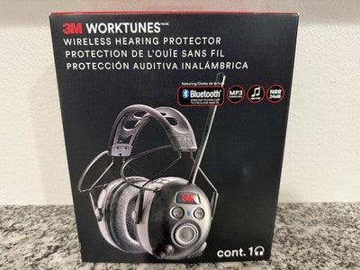 PELTOR WorkTunes Hearing Protector Digital Tuning Size 3 Yellow/Black