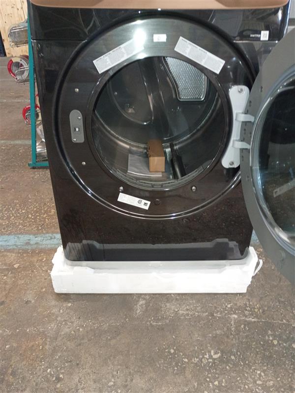 7.5 cu. ft. Vented Smart Stackable Electric Dryer in Platinum with Steam Sanitize