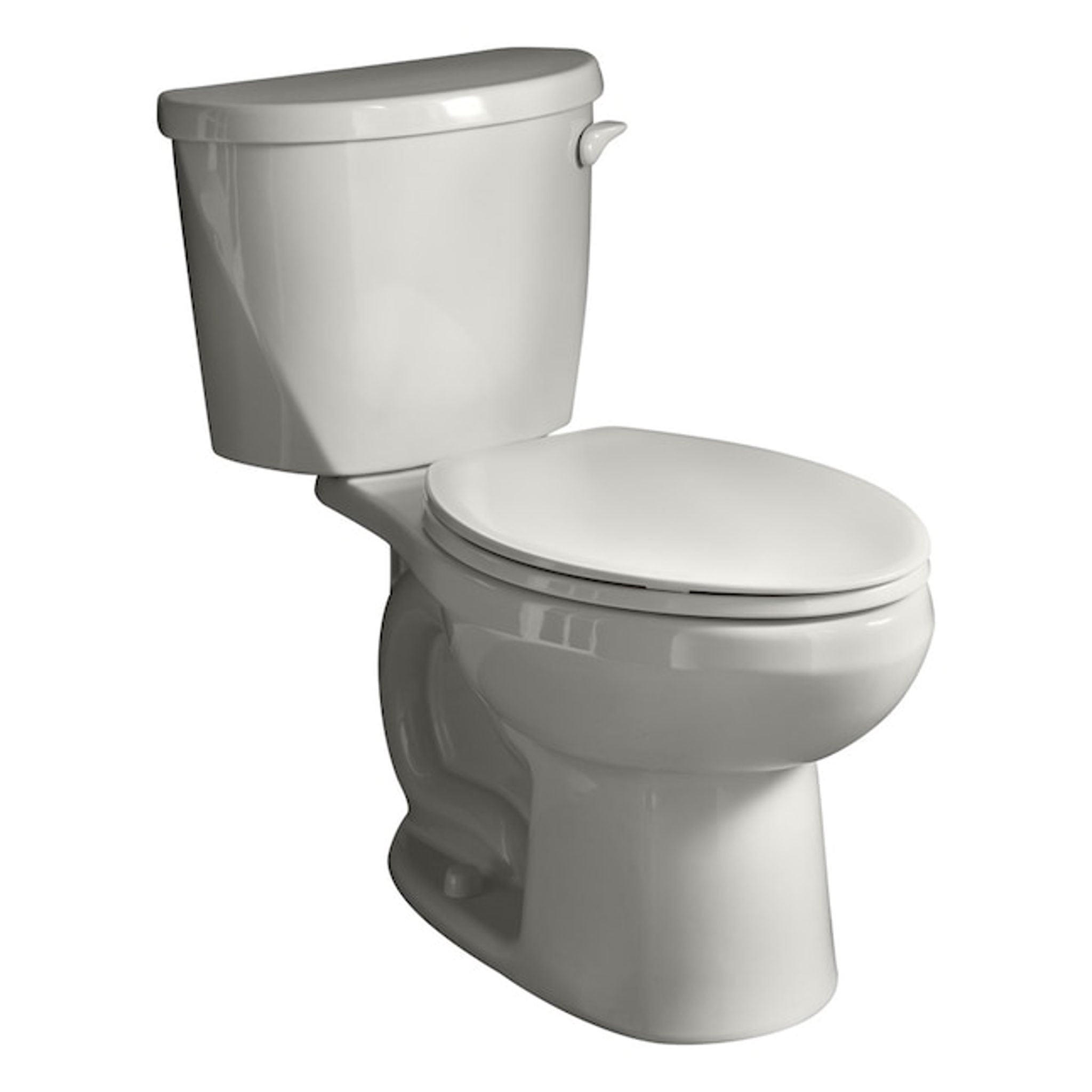 American Standard Evolution White 1.6-GPF 2-Piece Standard Height Toilet Elongated Bowl