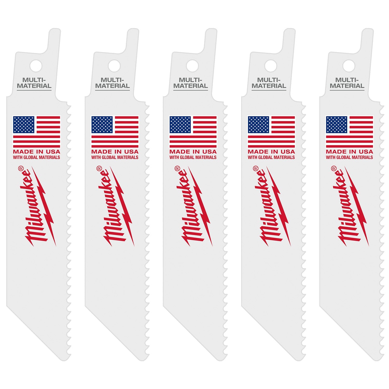 MILWAUKEE TOOL M12 Hackzall Blade-Multi-Material, Pack of 1