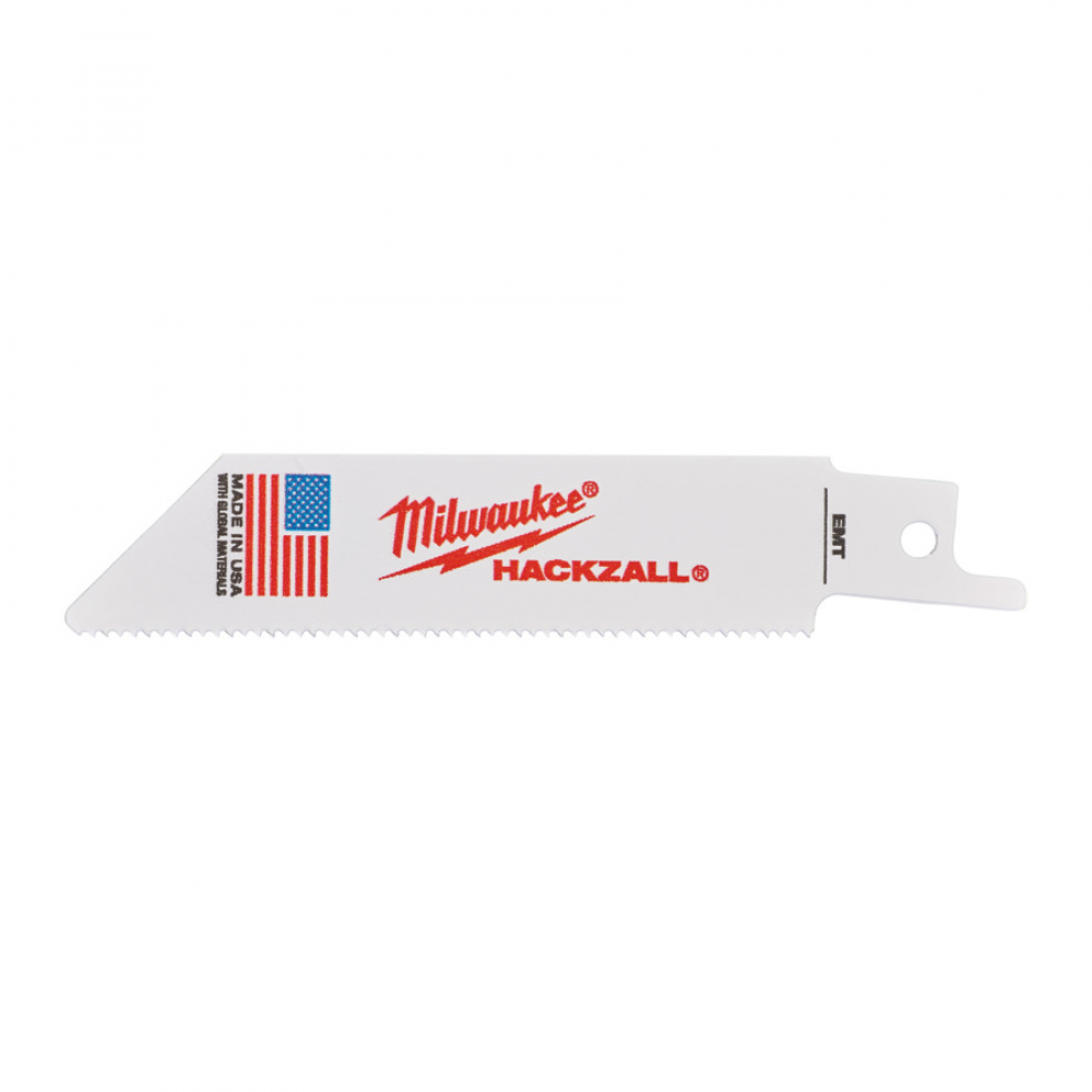 MILWAUKEE TOOL 4 in. 14 TPI HACKZALL Saw Blades (5-Pack)