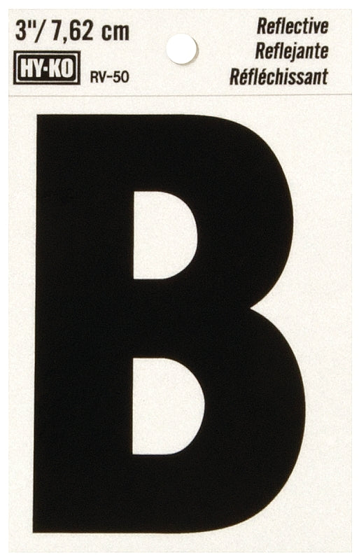 Hy-Ko Reflective Adhesive Numbers Letters Medium for Boats Mailboxes