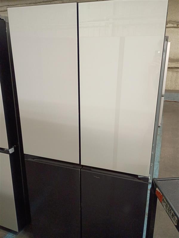 Bespoke 36 in. 29 cu. ft. Standard Depth 4-Door Flex French Door Refrigerator with Beverage Center