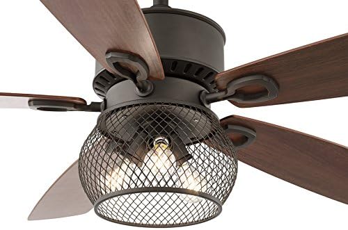 Kichler Clermont 52" LED Ceiling Fan - Satin Natural Bronze Reversible Blades