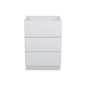 Magick Woods Geneva 24-Inch Vanity Base in High Gloss White