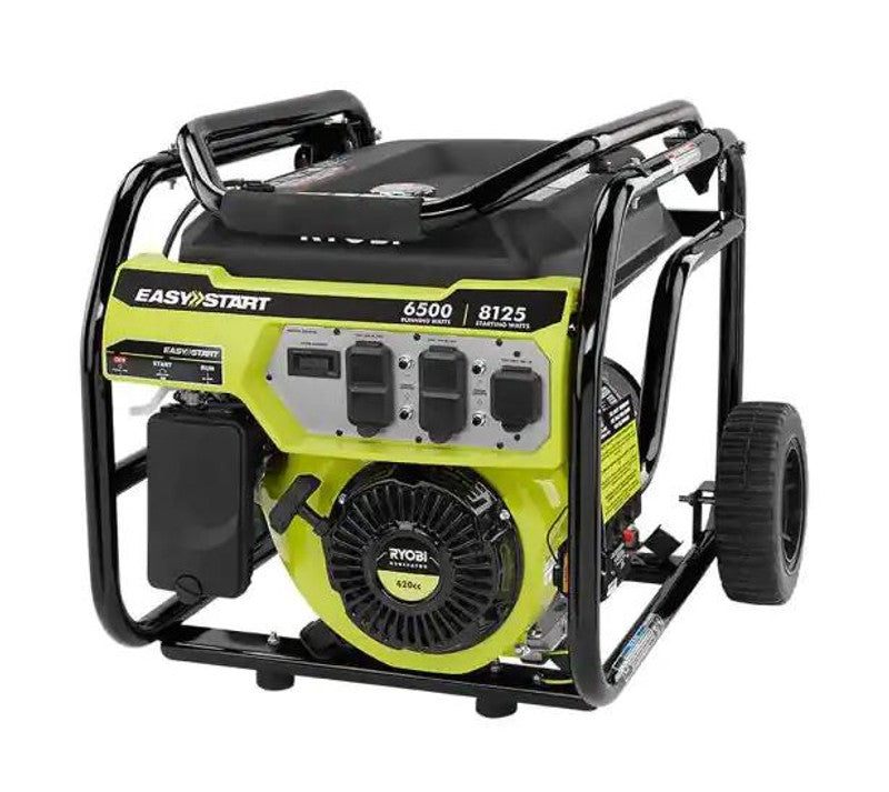 Ryobi 8125-Watt Portable Generator with CO Detect Shutdown