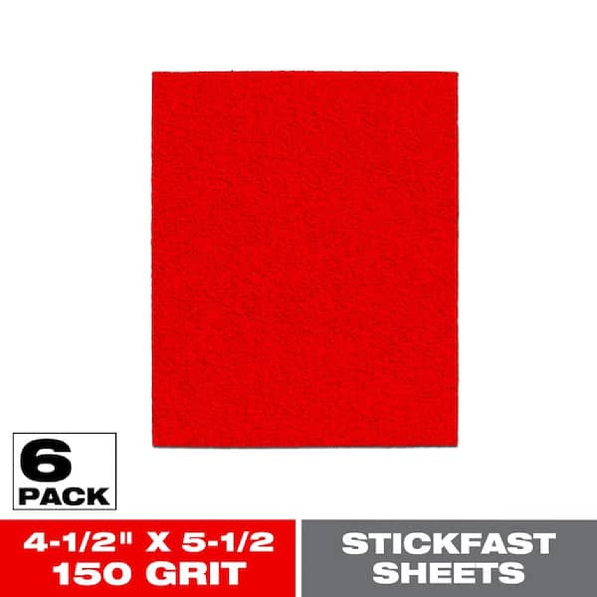 Diablo Sanding Sheet 4-1/2 x 5-1/2 in 150 Grit 6-Pack
