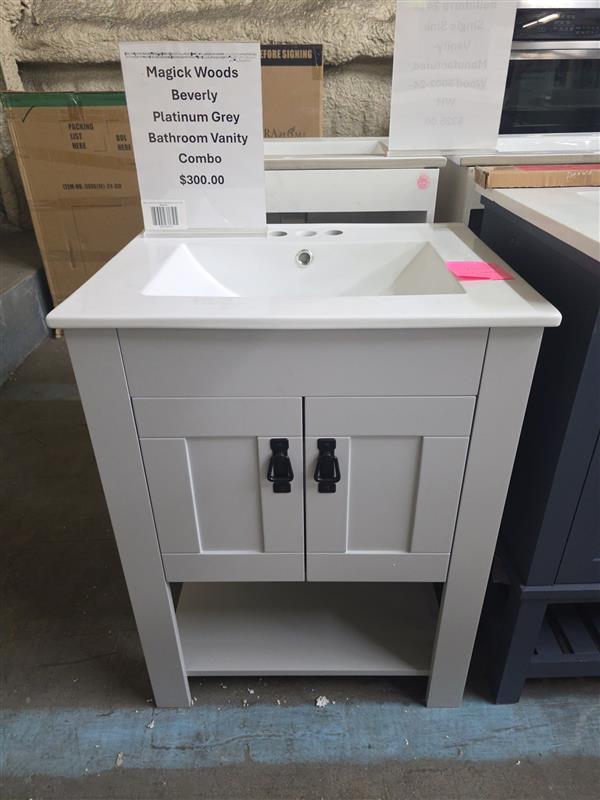 MagickWoods 24" Free-Standing Single Bathroom Vanity Base