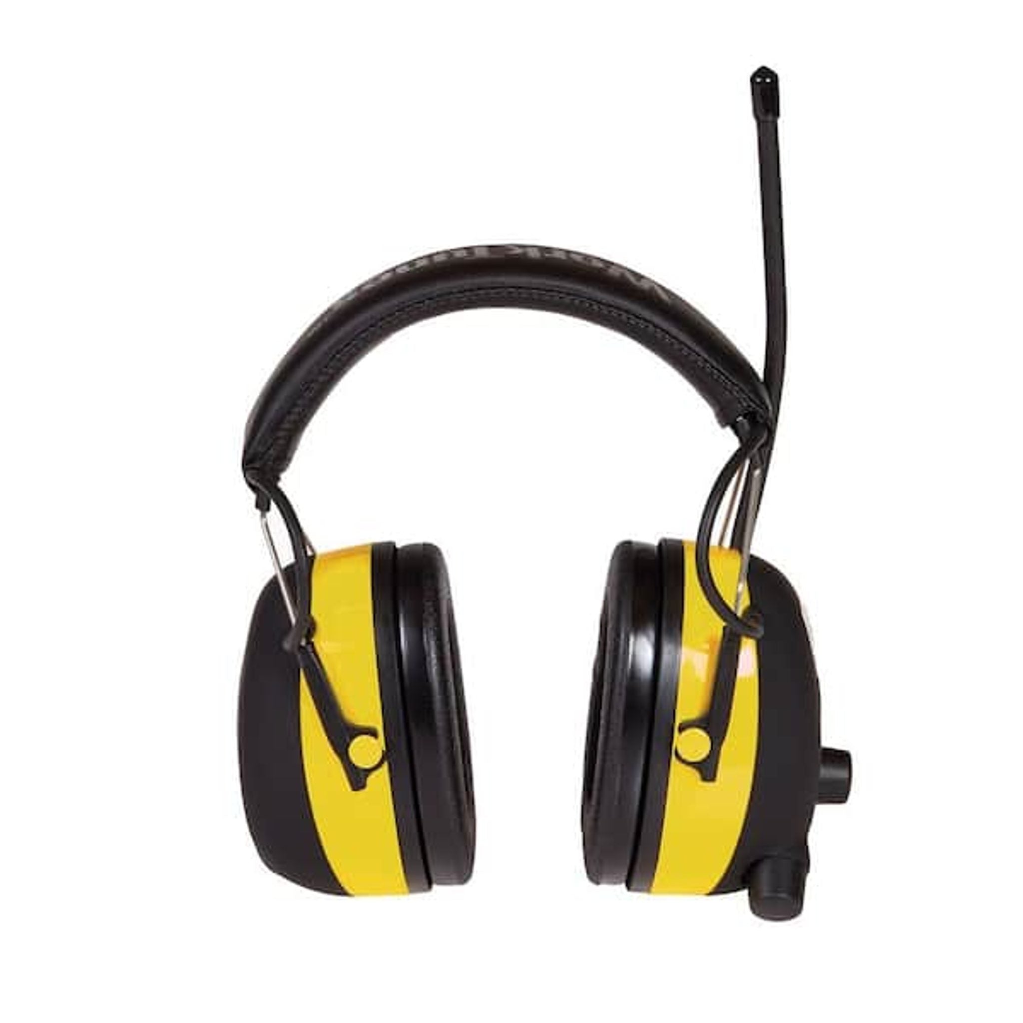 PELTOR WorkTunes Hearing Protector Digital Tuning Size 3 Yellow/Black