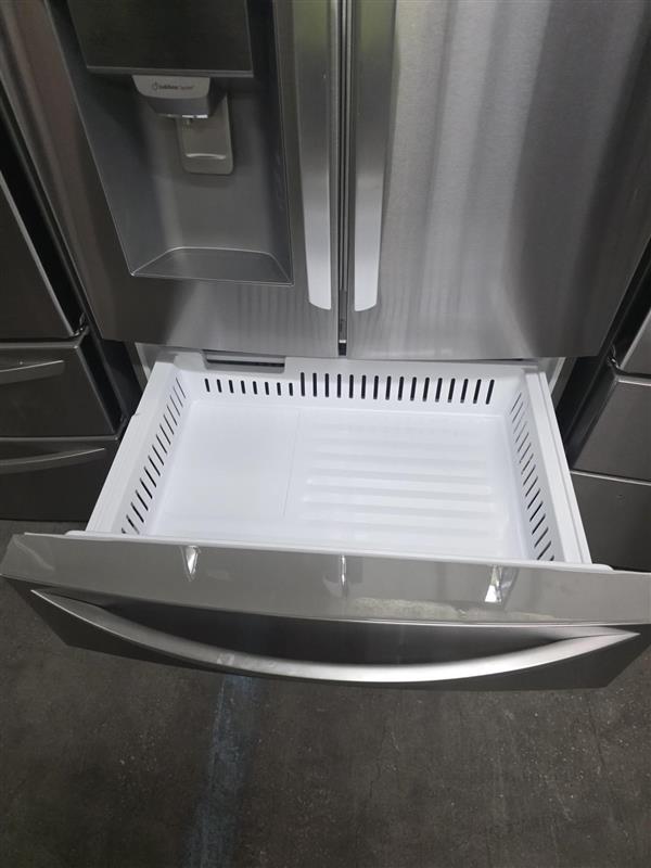 LG 28 cu. ft. 4-Door French Door, Standard Depth, Ice & Water, Double Freezer, Stainless Steel