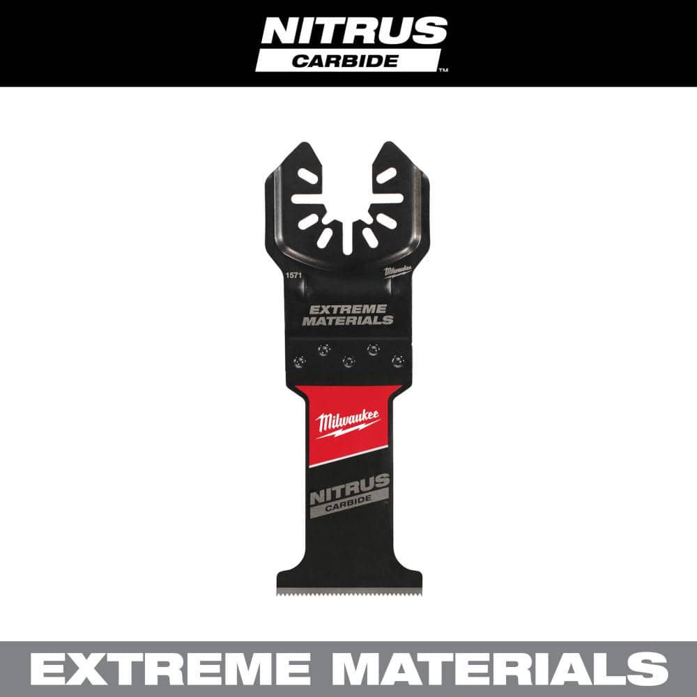MILWAUKEE TOOL Nitrus Carbide Oscillating Saw Blade 1-3/8 in.