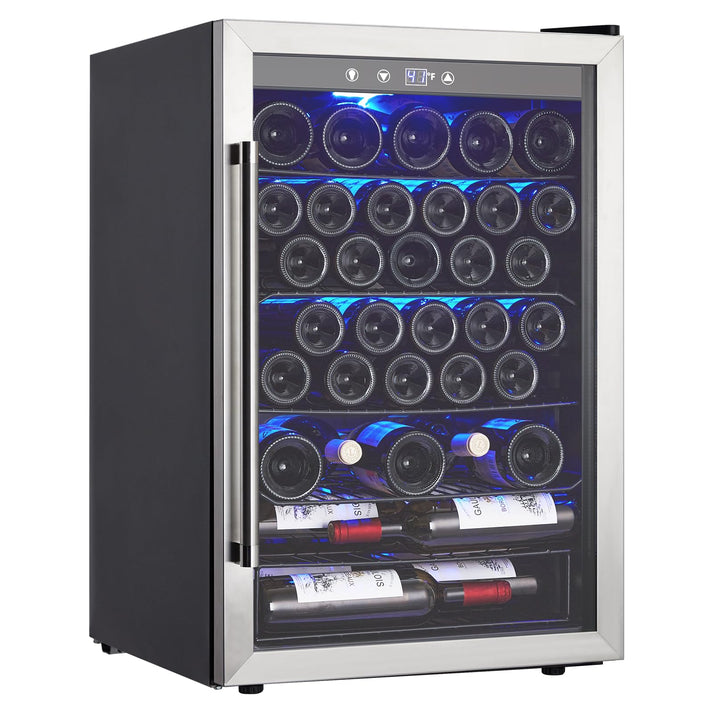 Garvee 52-Bottle Dual-Zone Wine Refrigerator
