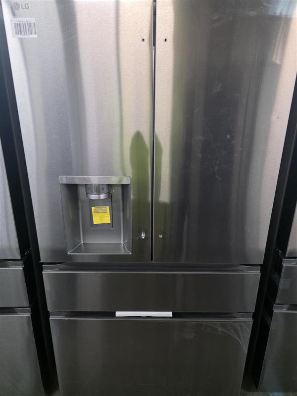 LG 29 cu. ft. Smart Standard-Depth MAX™ 4-Door French Door Refrigerator with Full-Convert Drawer - Stainless