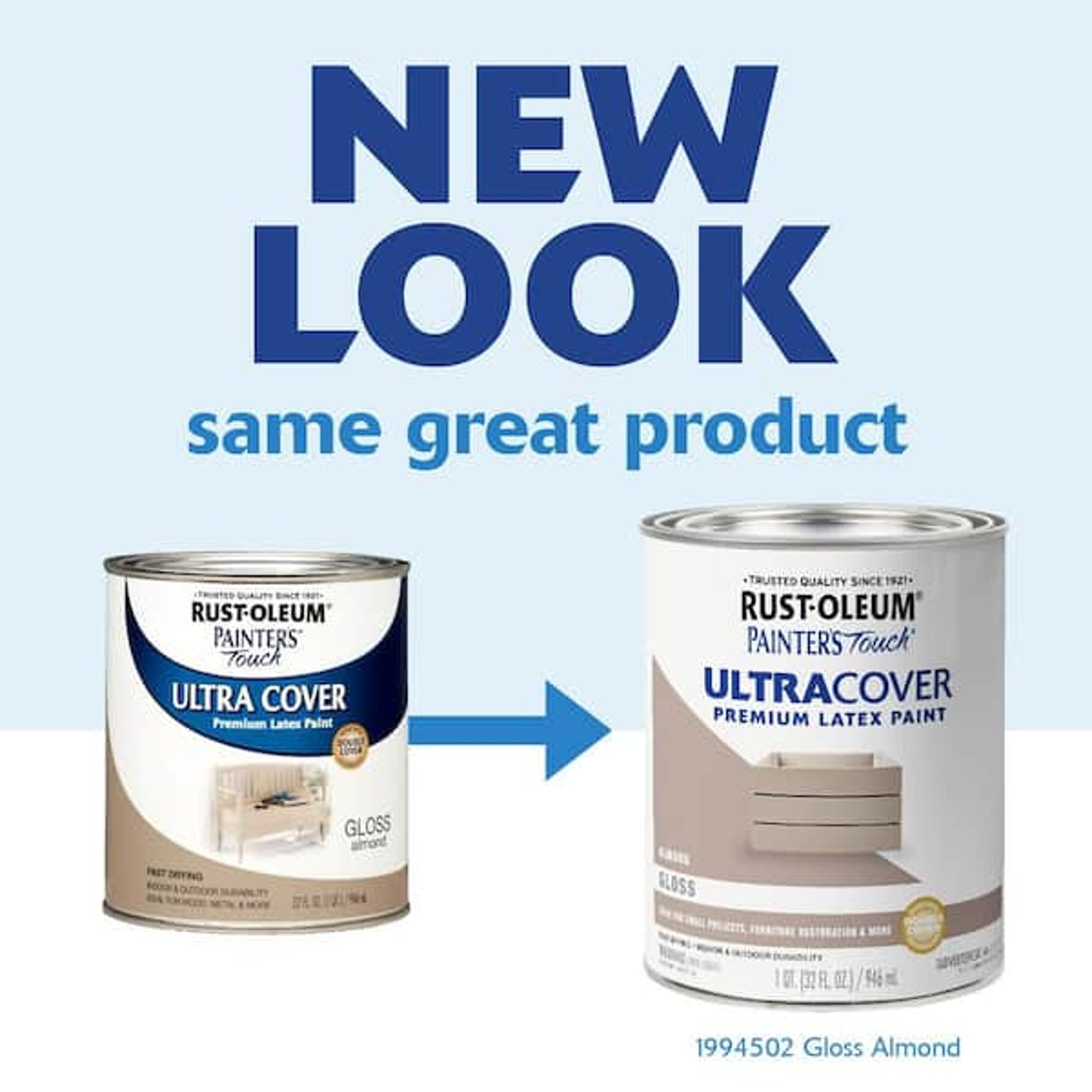Rust-Oleum Painters Touch Gloss Almond Paint 1 Qt