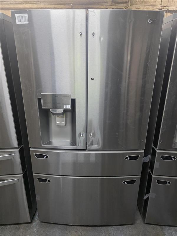 LG 29.5 Cu. Ft. 4-Door French Door-in-Door Smart Refrigerator with Craft Ice Stainless Steel