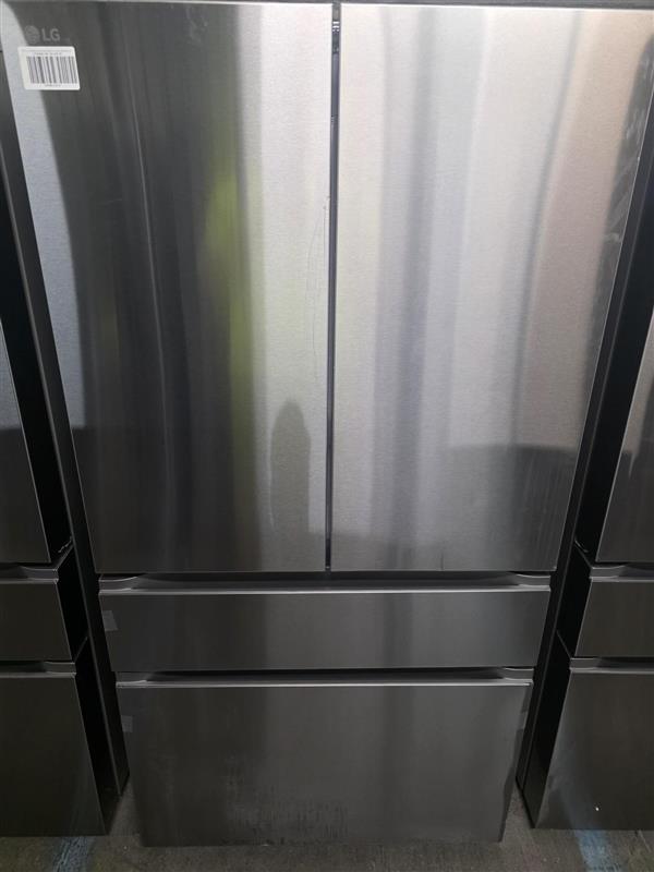 LG 30 cu. ft. SMART Standard Depth MAX French Door Refrigerator with Internal Water Dispenser in PrintProof Stainless Steel