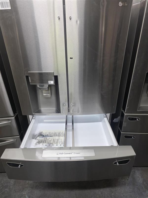 LG 29.5 Cu. Ft. 4-Door French Door-in-Door Smart Refrigerator with Craft Ice Stainless Steel