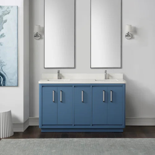 Northridge Home Bentley 60 in Bathroom Vanity with Top