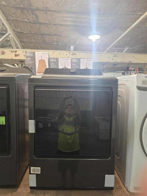 LG 7.3 cu. ft. Rear Control Electric Dryer (Platinum Black)