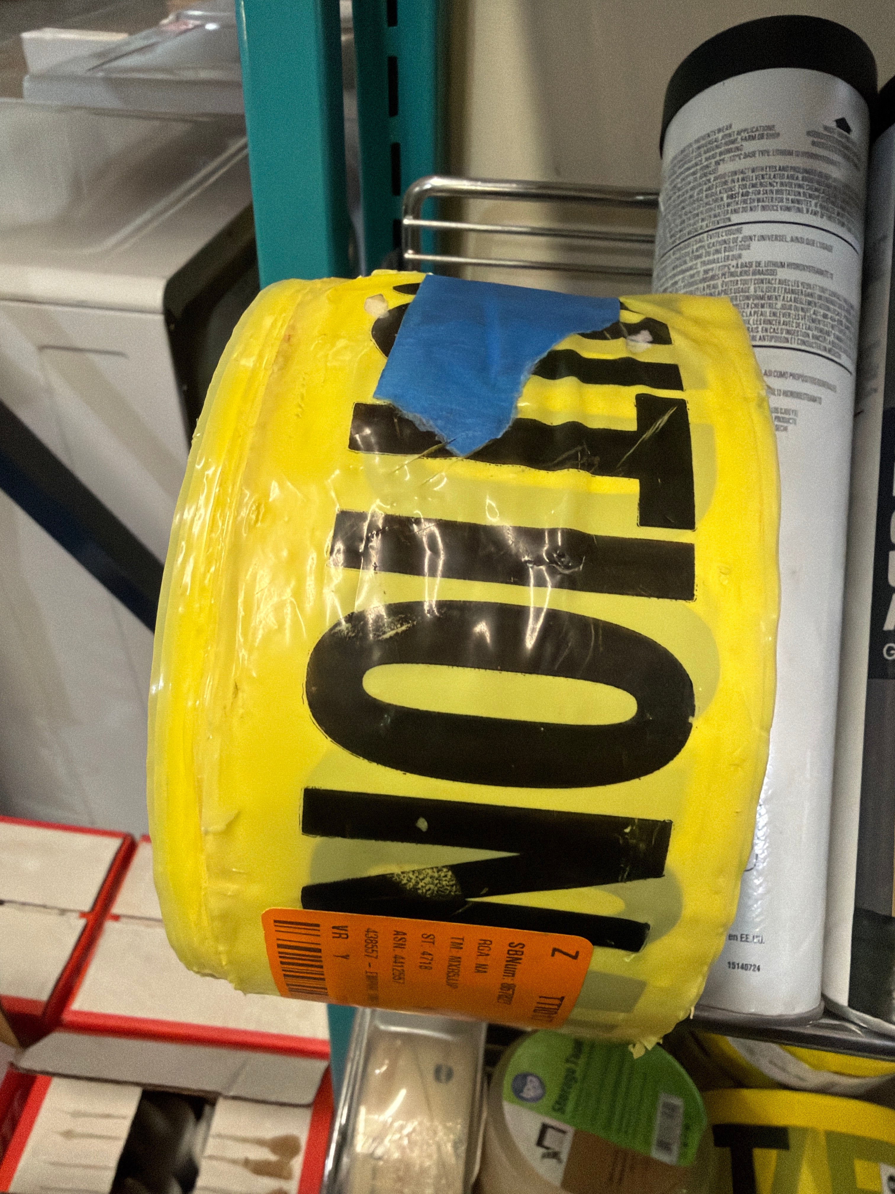 Empire 1000 ft Yellow Caution Role