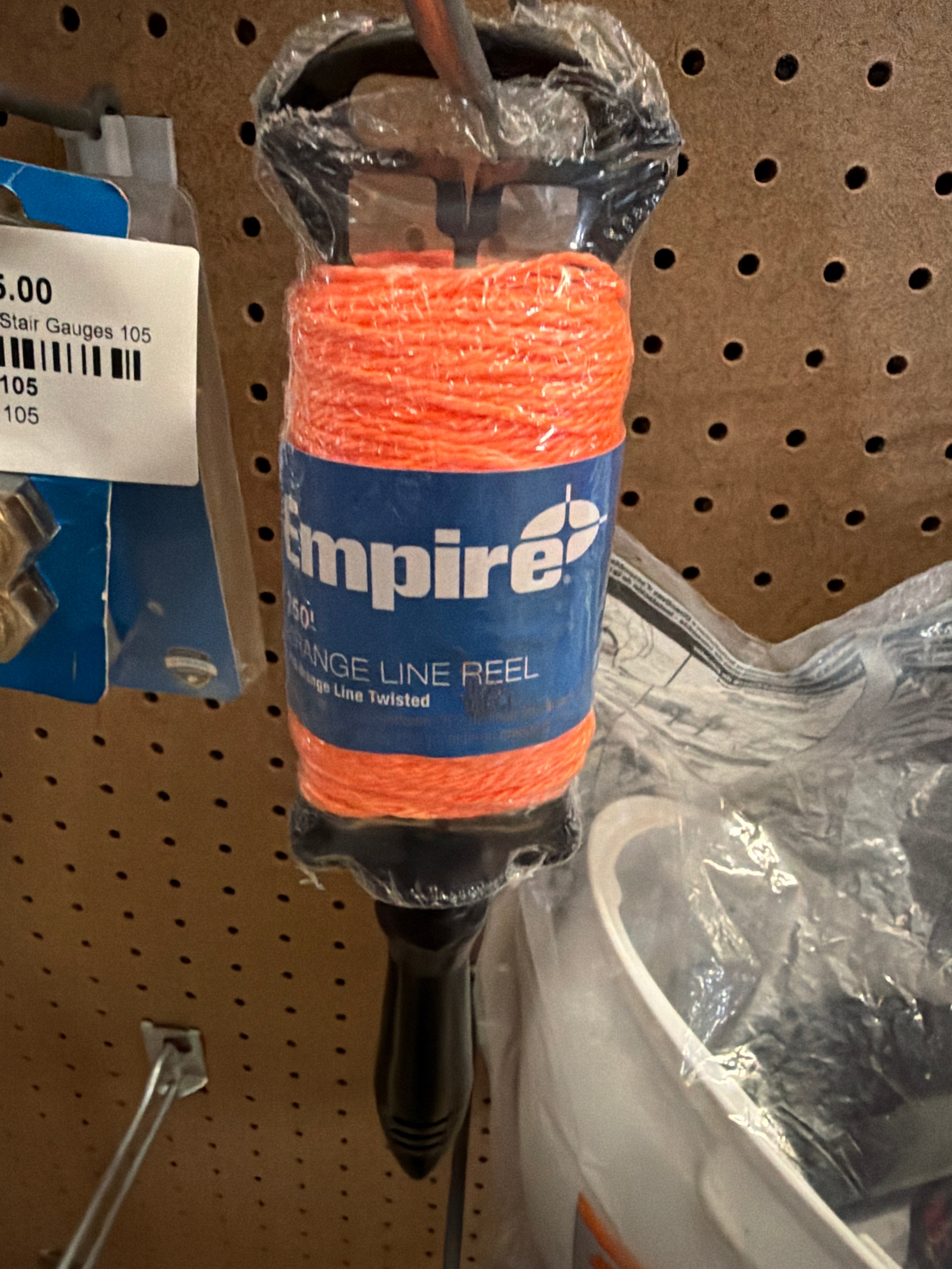 Empire 250 ft Orange Line Reel #18 Twisted