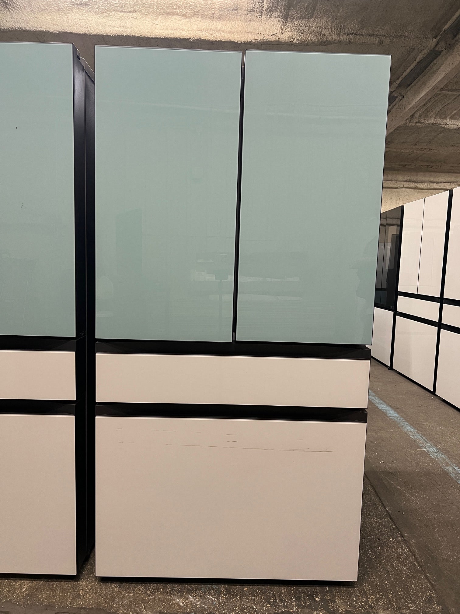 Samsung BESPOKE 29 cu. ft. 4-Door Blue & White