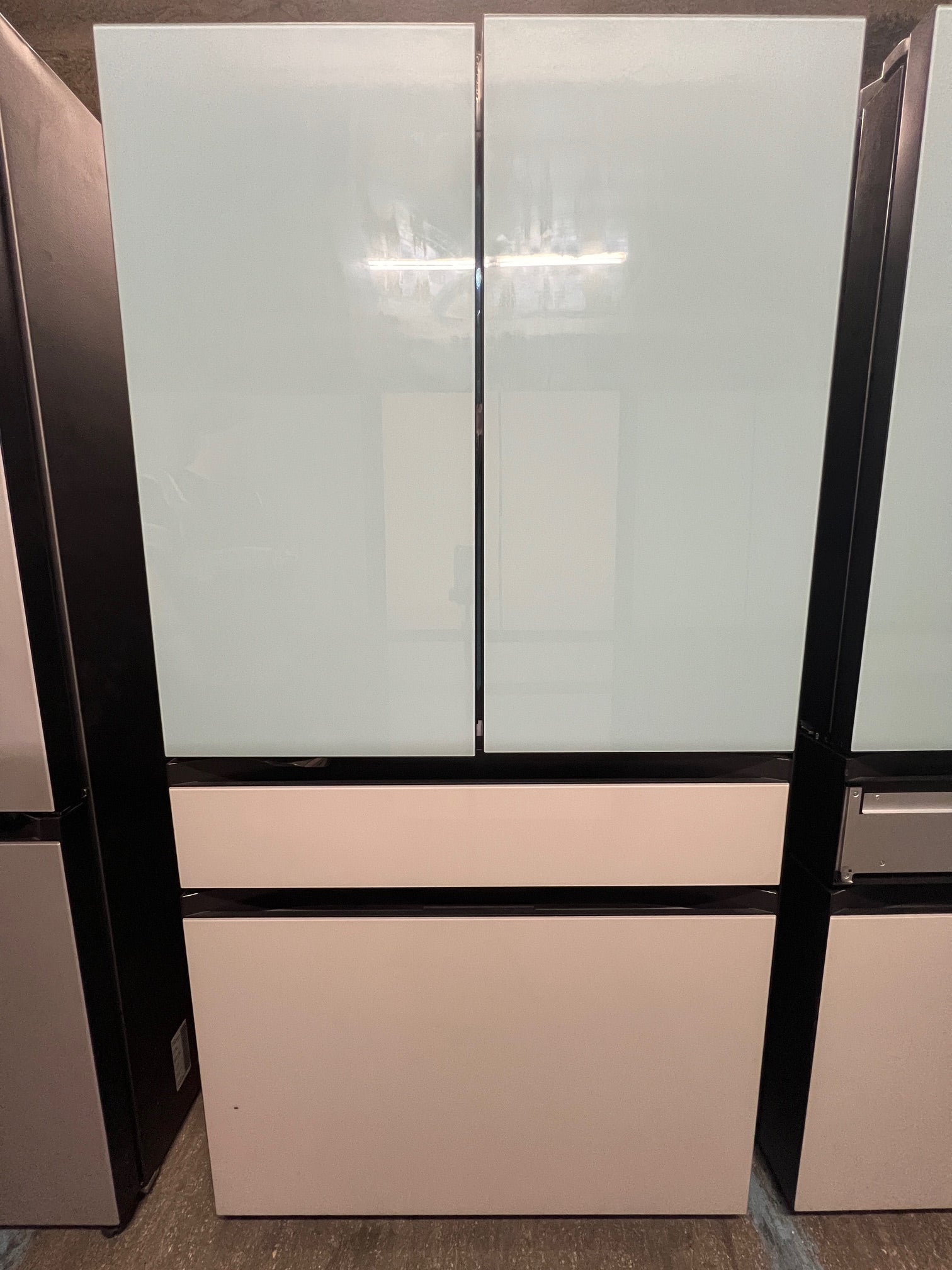 Samsung BESPOKE 29 cu. ft. 4-Door Blue & White