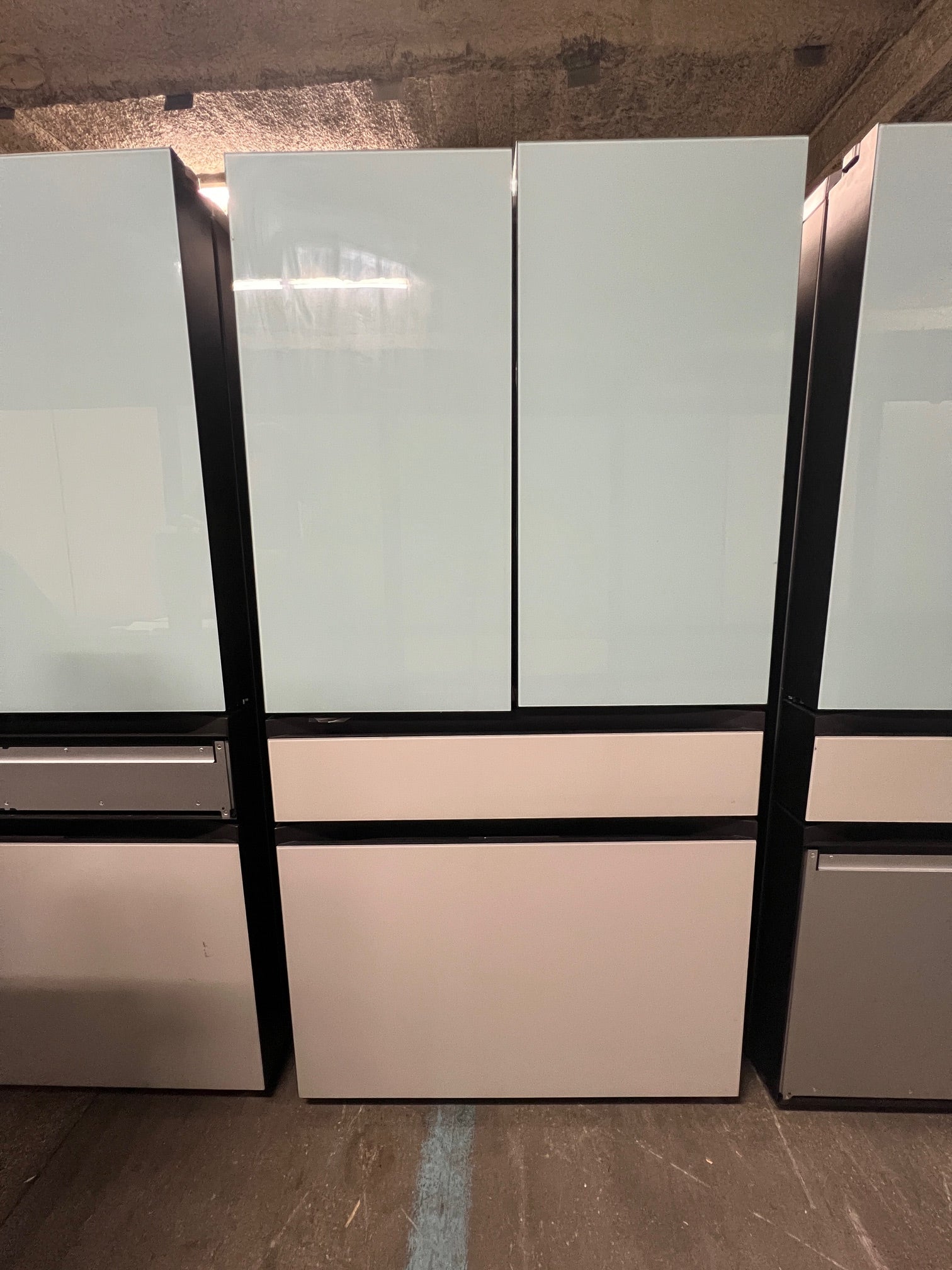 Samsung BESPOKE 29 cu. ft. 4-Door Blue & White